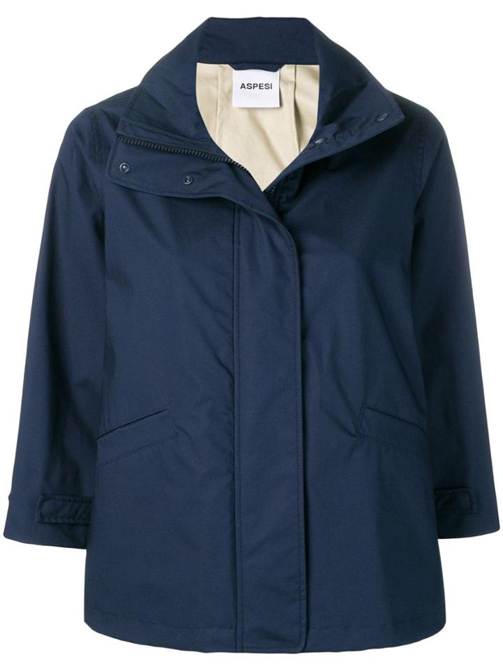 Aspesi Cape Jacket - Blue