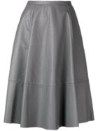 Drome Flared Skirt - Grey