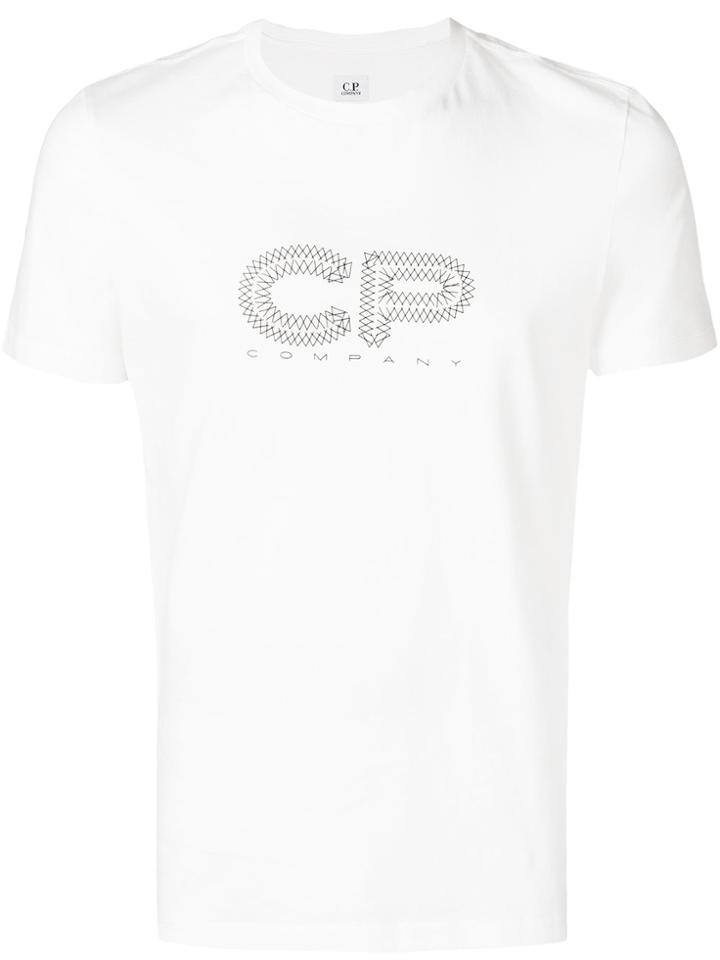 Cp Company Logo T-shirt - White