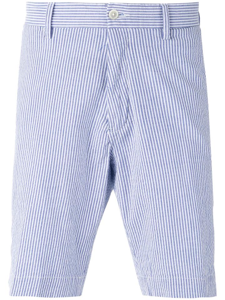 Polo Ralph Lauren - Striped Deck Shorts - Men - Cotton/spandex/elastane - 33, Blue, Cotton/spandex/elastane