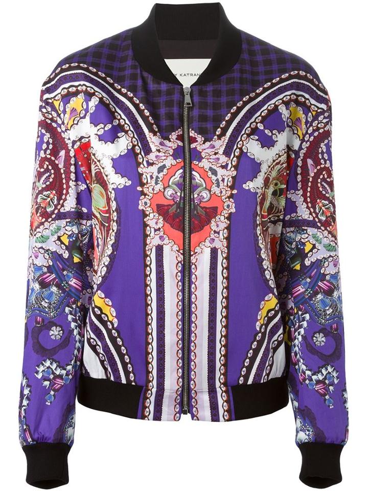 Mary Katrantzou 'vice' Bomber Jacket