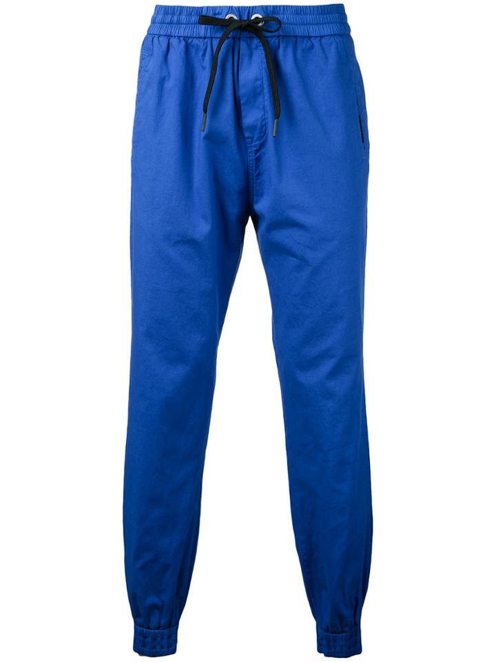Iceberg Drawstring Track Pants - Blue