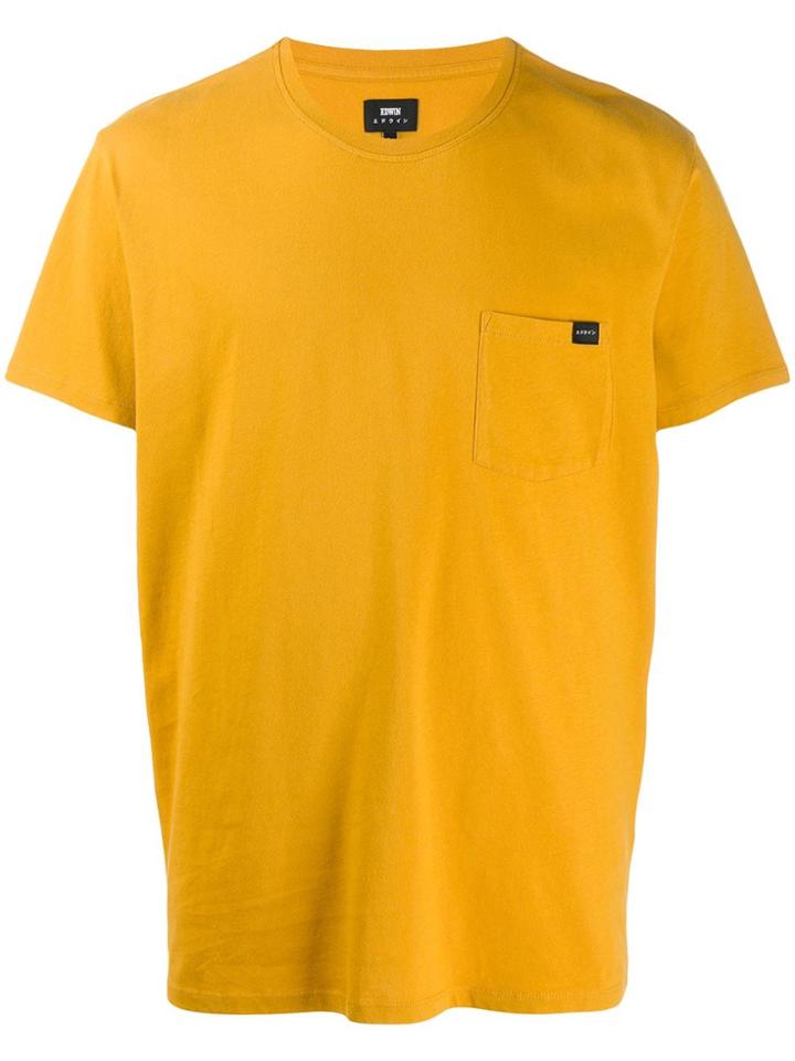 Edwin Short Sleeved Cotton T-shirt - Yellow