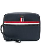 Thom Browne Rwb Front Pocket Dopp Kit - Blue