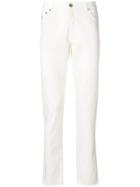 Brunello Cucinelli Slim-fit Jeans - White