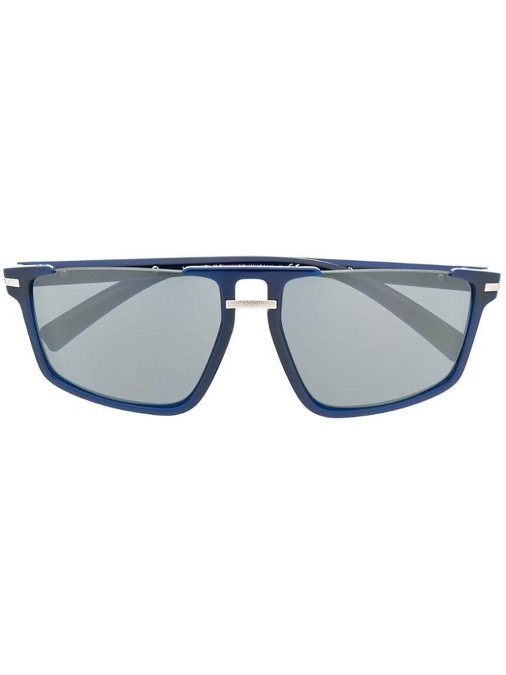 Versace Eyewear Greca Aegis Sunglasses - Blue