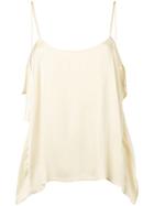 Semicouture Relaxed Cami Top - Neutrals