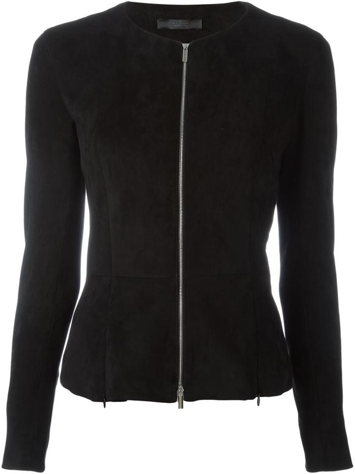 The Row Zip Up Fitted Jacket