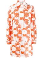Etro Floral Embroidered Dress - White