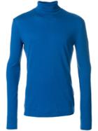 Calvin Klein Roll Neck Sweater - Blue