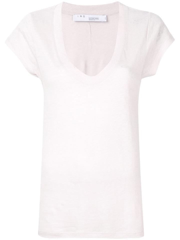 Iro U-neck T-shirt - Pink