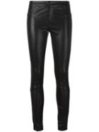 Tony Cohen 'hyacinth' Pants, Women's, Size: 40, Black, Lamb Skin/polyester/spandex/elastane