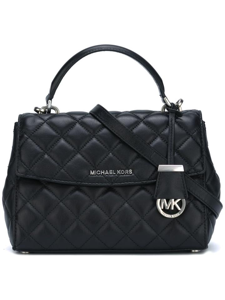Michael Michael Kors 'ava' Tote, Women's, Black, Leather