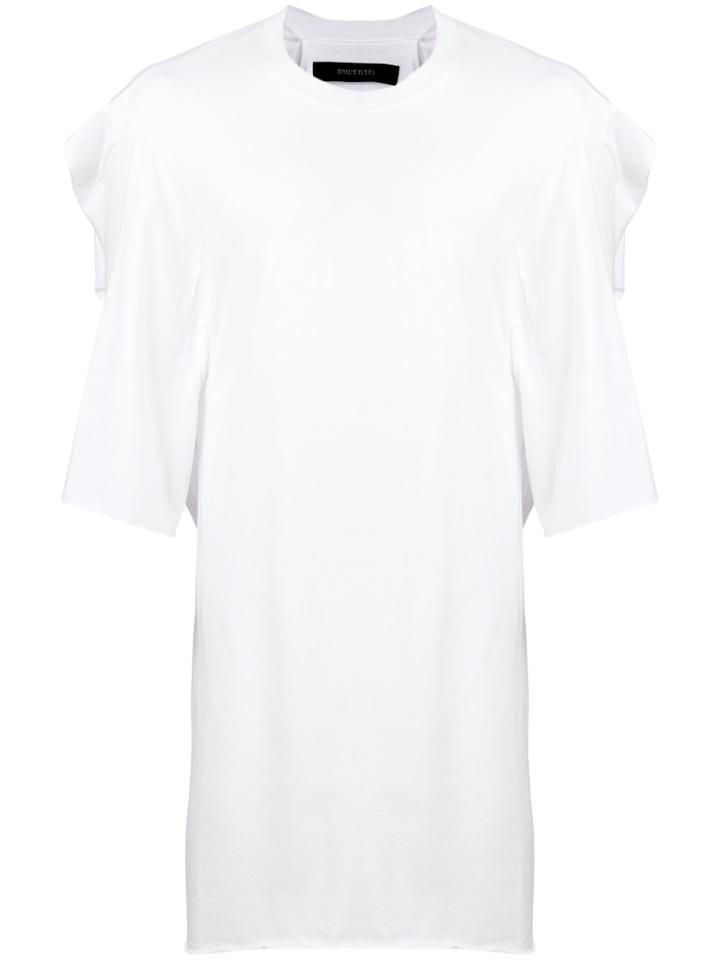 Bmuet(te) Long-line T-shirt - White