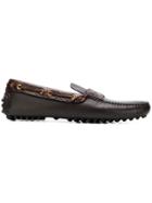 Car Shoe Penny Loafers - Brown