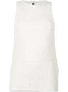 Eleventy - Knitted Top - Women - Linen/flax - M, Nude/neutrals, Linen/flax