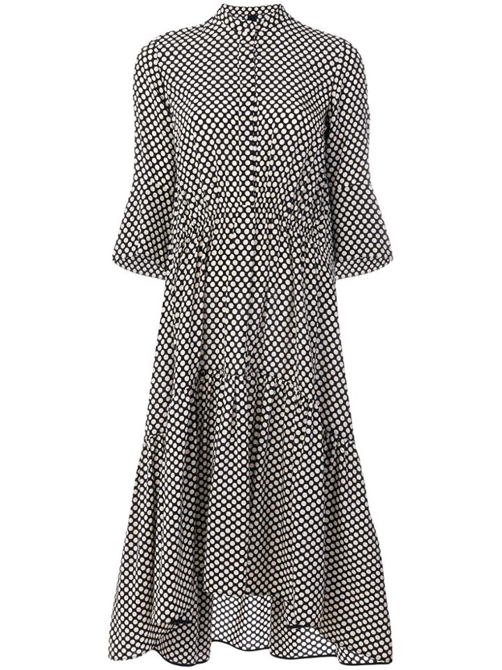 Petar Petrov Drew Mini Dots Dress - Black