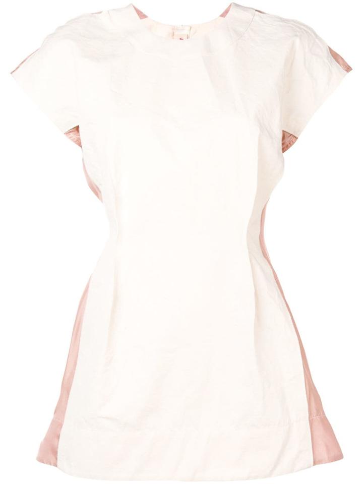 Marni Side Panelled T-shirt - Neutrals