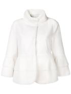 Cara Mila Bella Fur Jacket - White