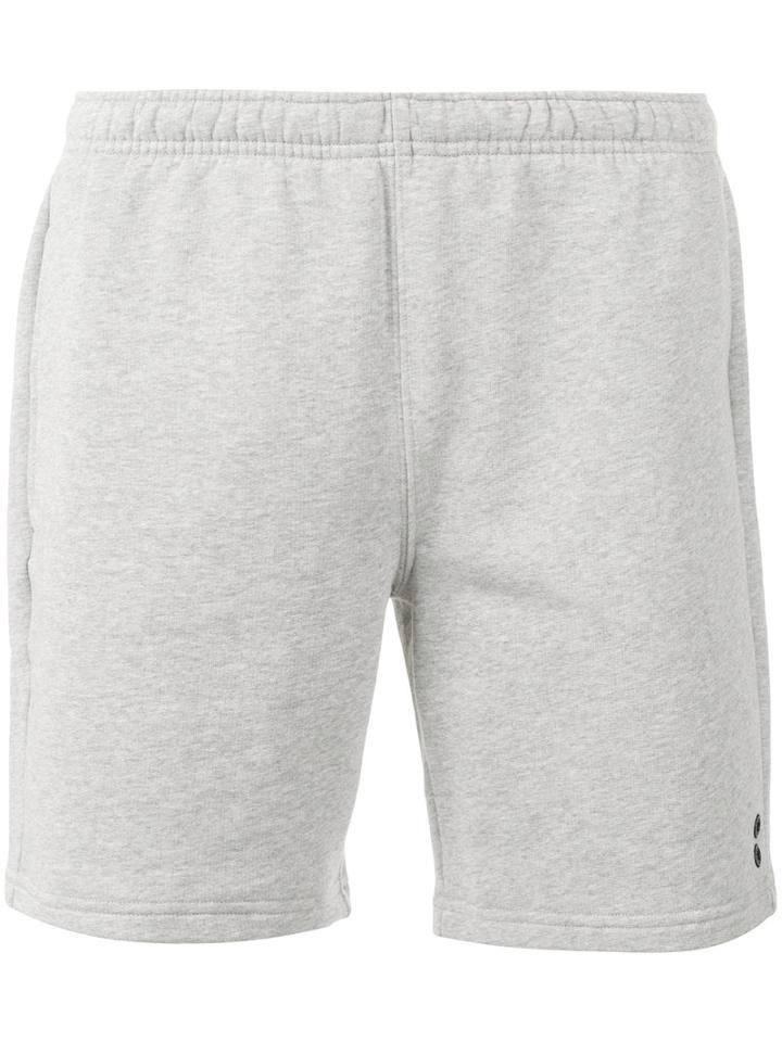 Ron Dorff Eyelet Edition Sweat Shorts, Men's, Size: Large, Grey