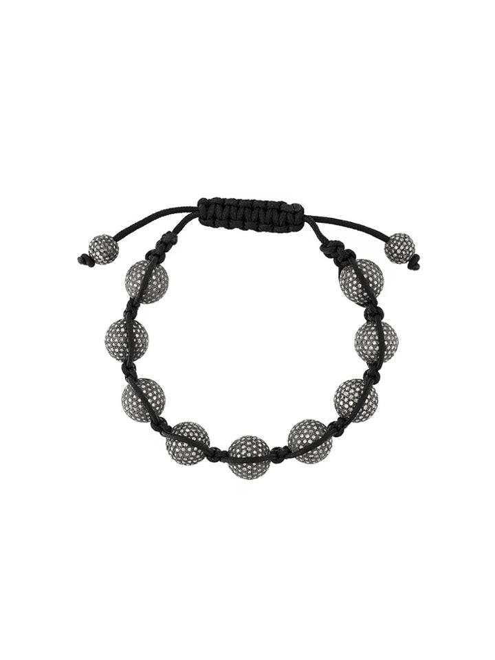 Christian Koban Shambhala Diamond Bracelet - Black