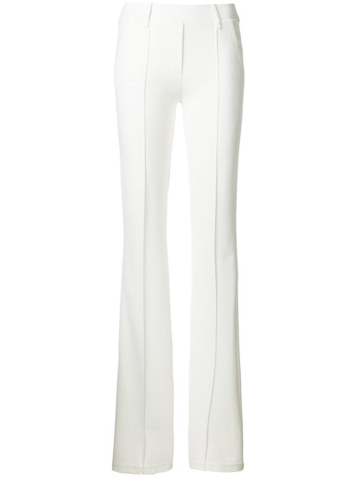 Plein Sud Flared Trousers - White