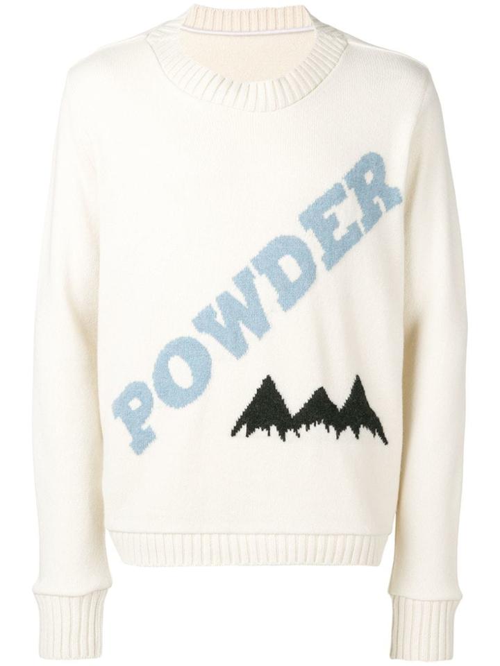The Elder Statesman Powder Jumper - Neutrals