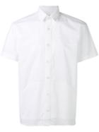 Les Hommes Urban Shortsleeved Shirt, Men's, Size: 46, White, Cotton/spandex/elastane