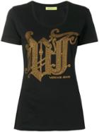 Versace Jeans Crystal Logo T-shirt - Black