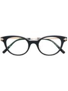Matsuda Round Framed Glasses - Black