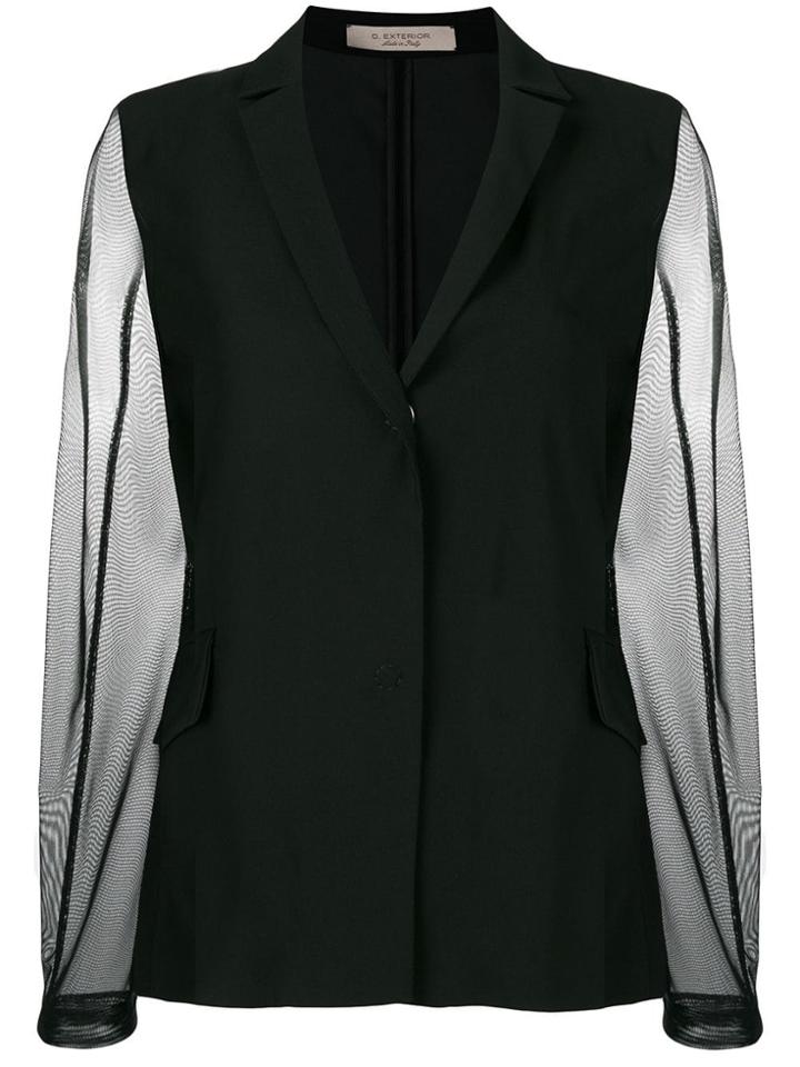 D.exterior Lightweight Fitted Jacket - Black