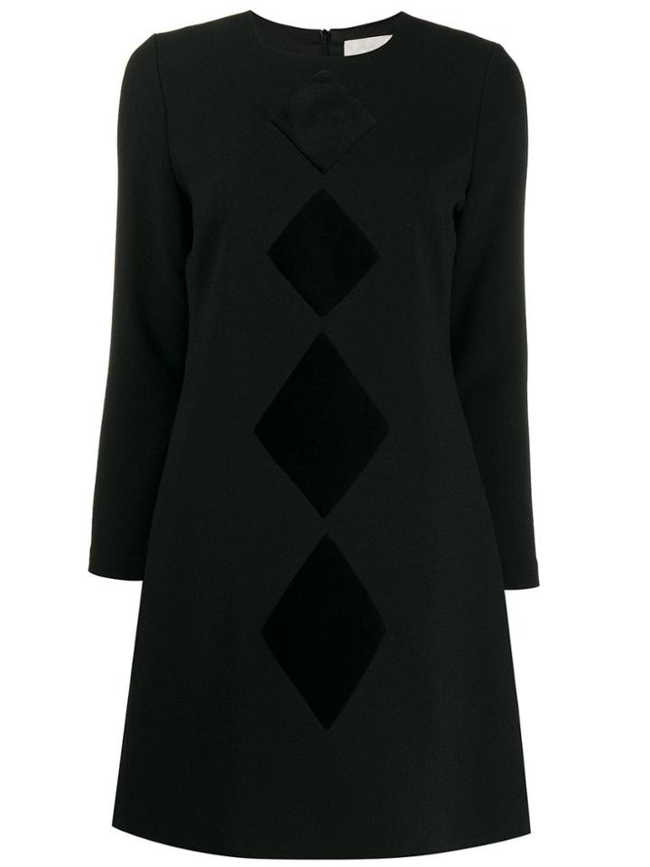 Goat Diamond Shift Dress - Black