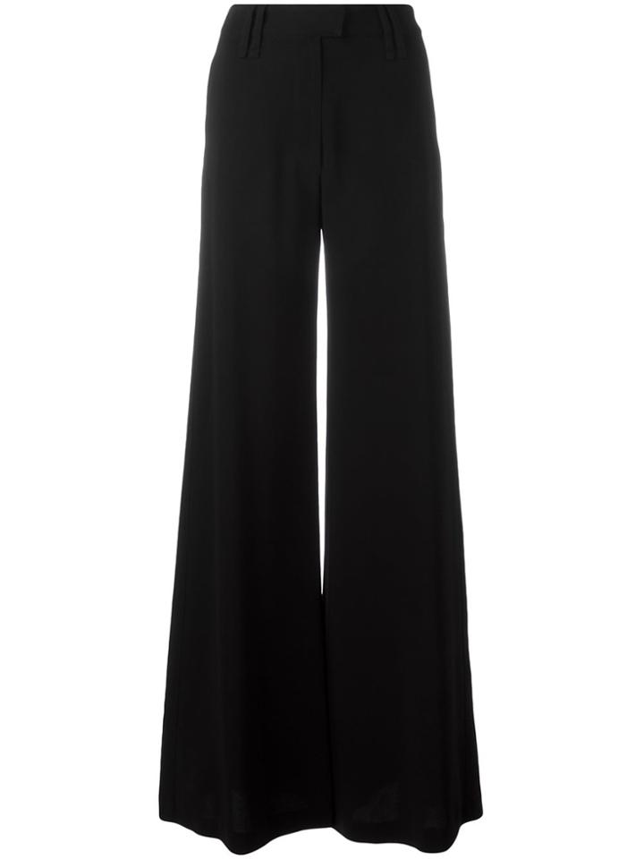 Plein Sud Super Flared Trousers - Black