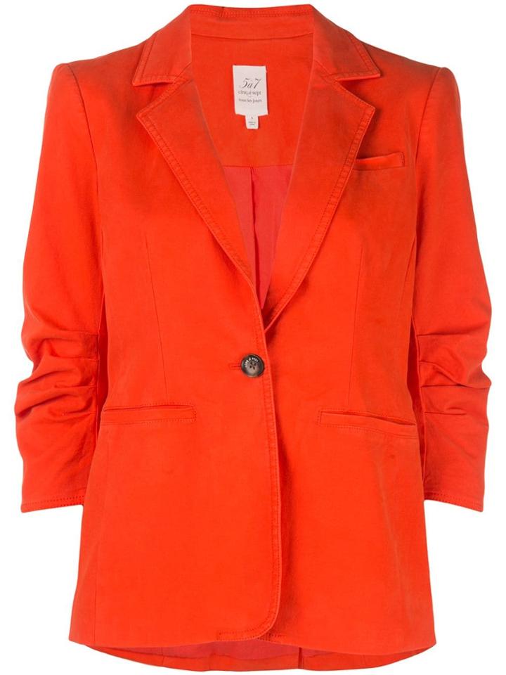 Cinq A Sept Khloe Single-breasted Blazer - Red