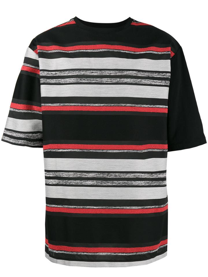 Ex Infinitas Graphite Stripe T-shirt - Black