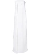 Derek Lam - Strapless Gown - Women - Silk - 44, White, Silk