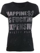 Philipp Plein Crystal T-shirt - Black