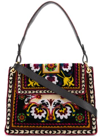 Etro Folk Print Shoulder Bag - Multicolour