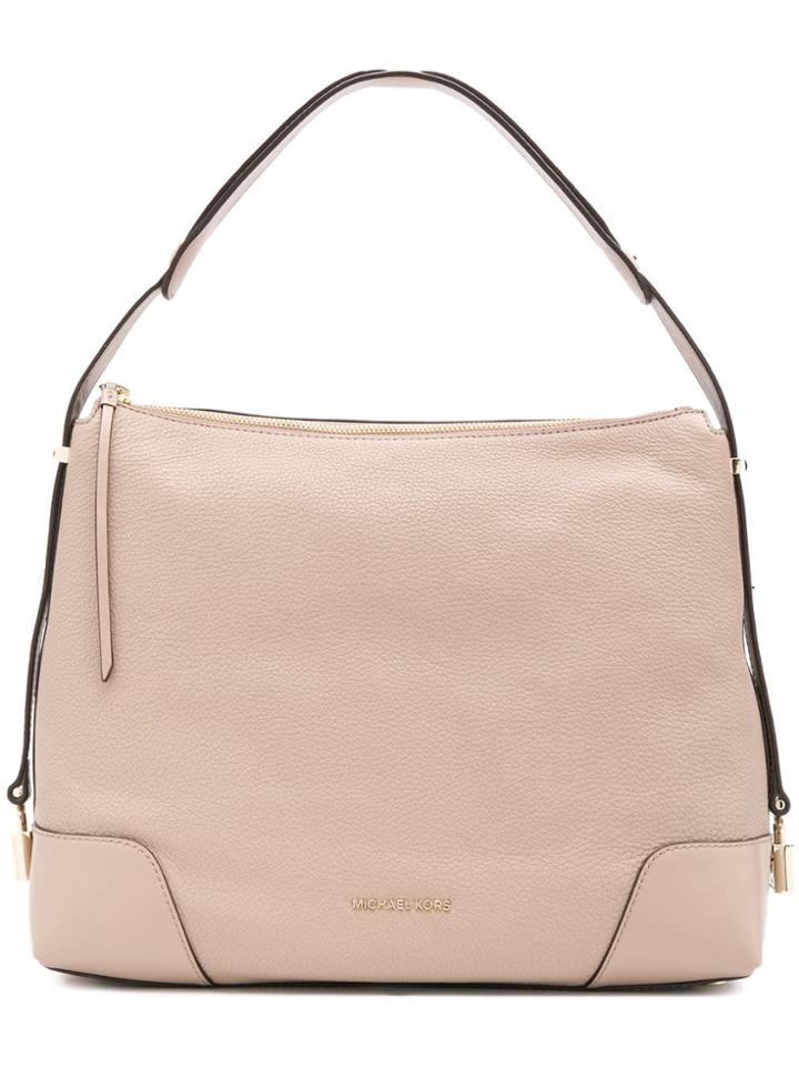 Michael Michael Kors Flat Top Handle Tote - Neutrals