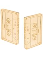 Ambush Casette Earrings - Metallic