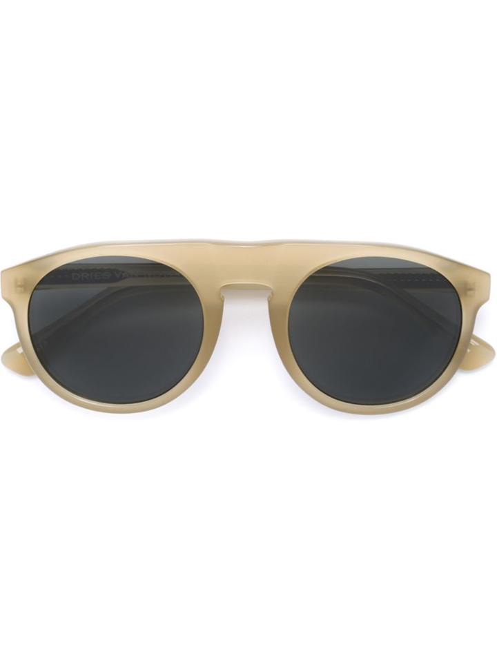 Dries Van Noten Dries Van Noten Round Frame Sunglasses