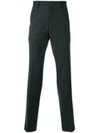 Boss Hugo Boss Textured Straight-leg Trousers - Grey