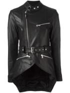 Diesel Black Gold 'lugete' Jacket, Women's, Size: 42, Calf Leather/viscose
