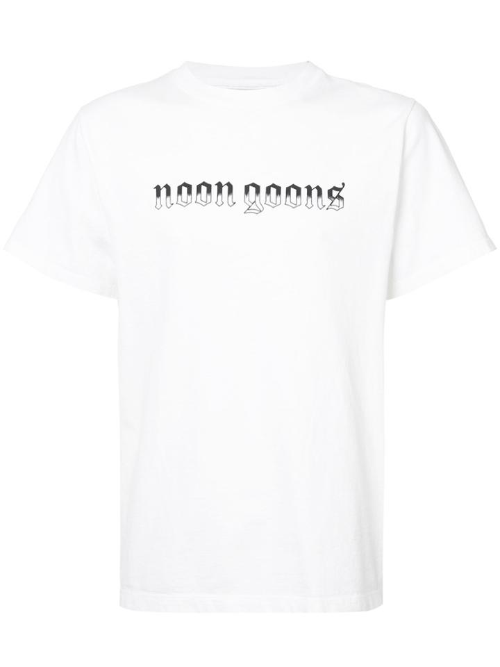 Noon Goons Logo Print T-shirt - White