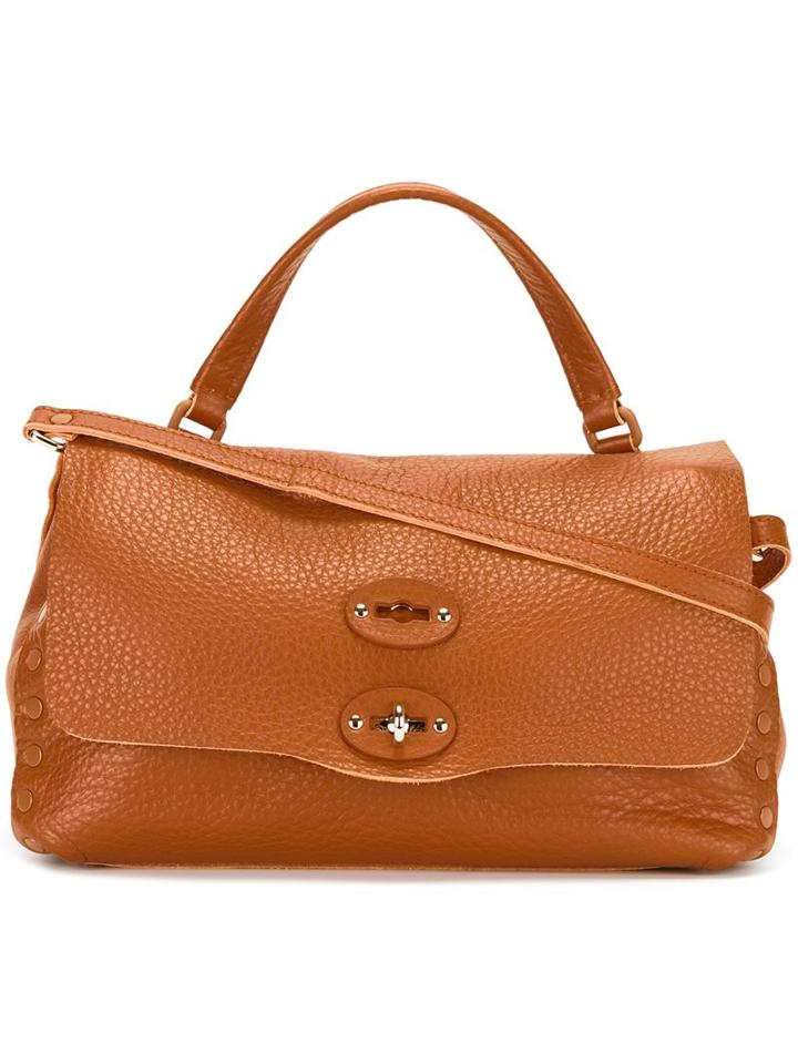 Zanellato Clasp Closure Tote Bag