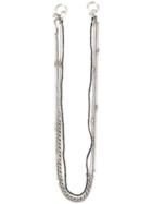 Goti Multi-chain Necklace - Silver