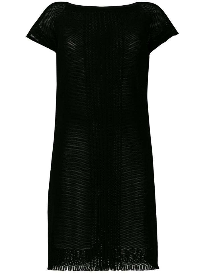 Issey Miyake Mesh Dress - Black