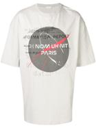 Ih Nom Uh Nit Nasa Style Logo T-shirt - Grey