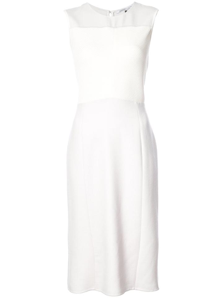 Agnona Classic Pencil Dress - White