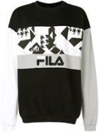 Liam Hodges Liam Hodges X Fila Printed Sweatshirt - Black